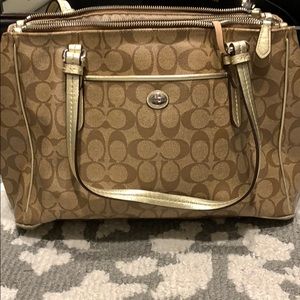 Gold Coach Purse